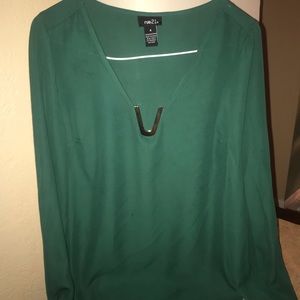 Long sleeve blouse
